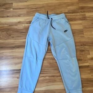 Nike Tech fleece pants baby blue- boys xl